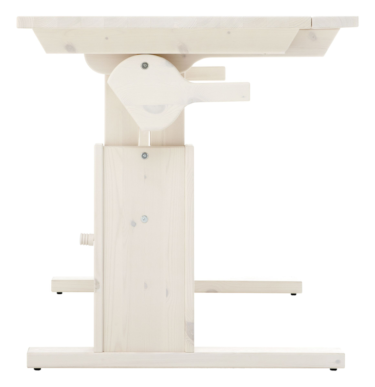 Lifetime Bureau Hoogte + Hoek Verstelbaar Whitew