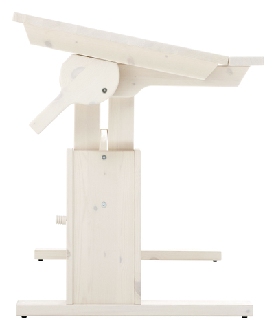 Lifetime Bureau Hoogte + Hoek Verstelbaar Whitew