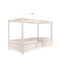 Lifetime 4-In-1 Hemelbed / Rolbodem Whitewash