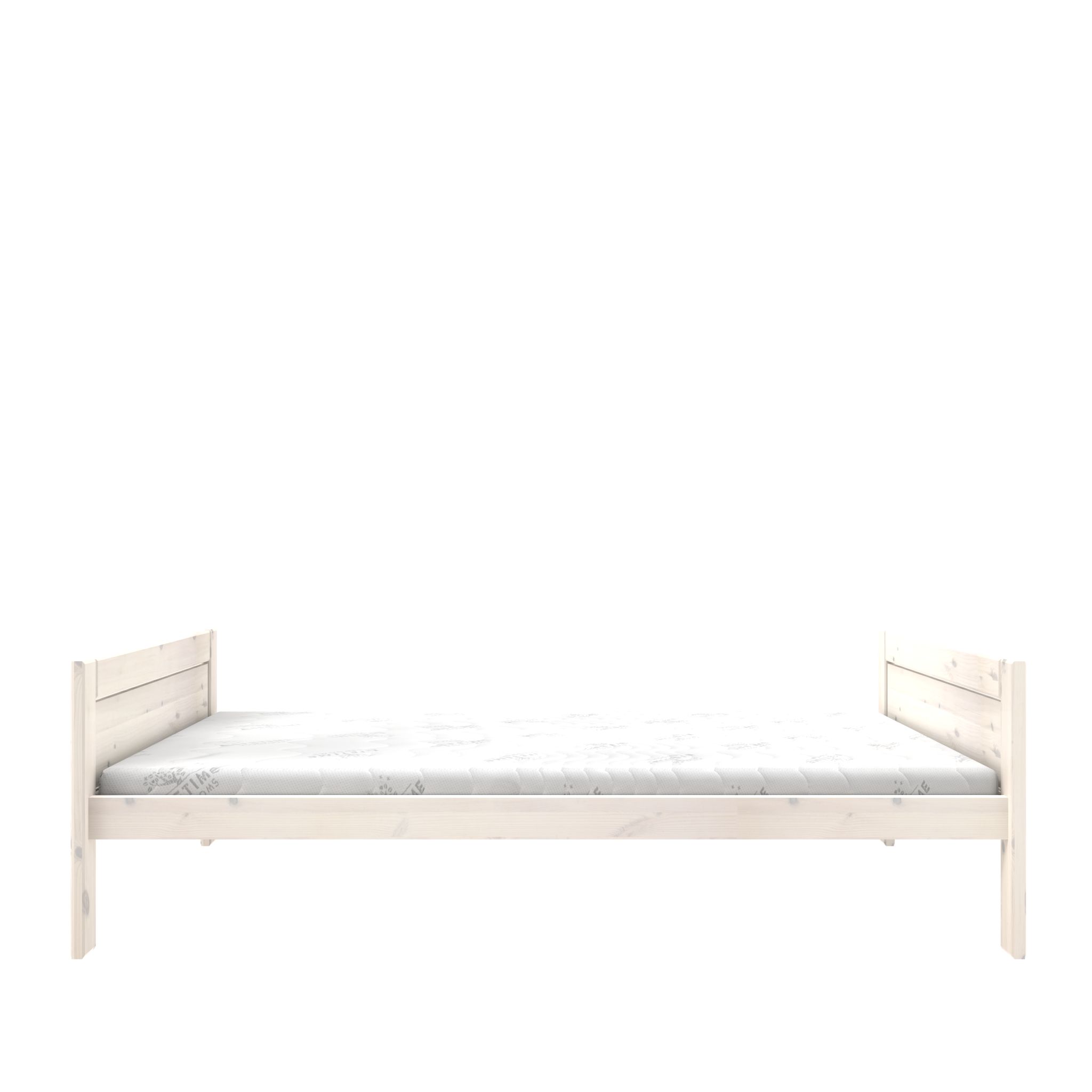 Lifetime Basisbed 120X200/Luxe Lattenbodem Whitew