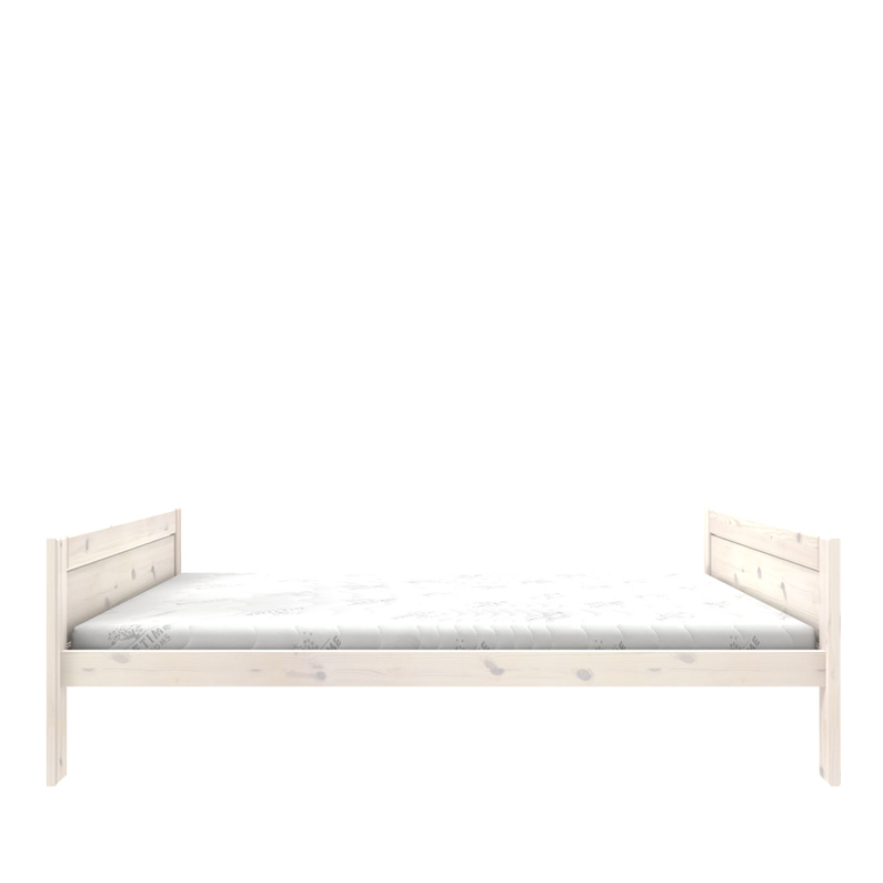 Lifetime Basisbed 140X200/Luxe Lattenbodem Whitew