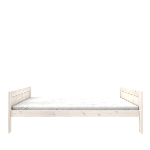 Lifetime Basisbed 140X200/Luxe Lattenbodem Whitew