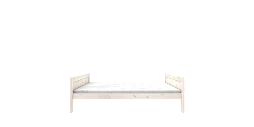 Lifetime Basisbed 140X200/Luxe Lattenbodem Whitew