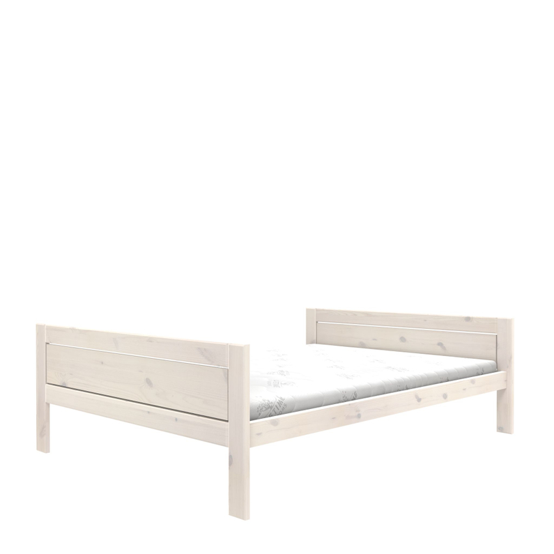 Lifetime Basisbed 140X200/Luxe Lattenbodem Whitew