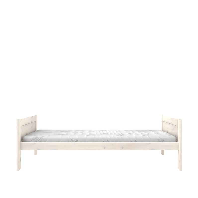 Lifetime Basisbed 90X200/Luxe Lattenbodem Whitew