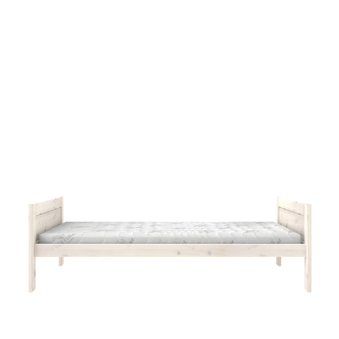 Lifetime Basisbed 90X200/Luxe Lattenbodem Whitew
