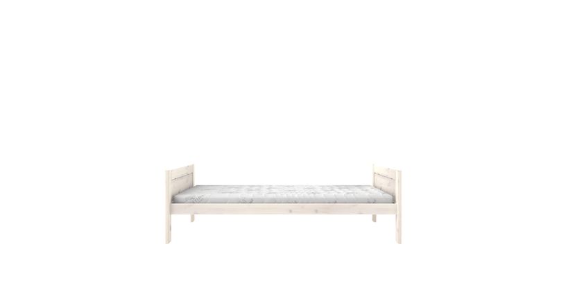 Lifetime Basisbed 90X200/Luxe Lattenbodem Whitew