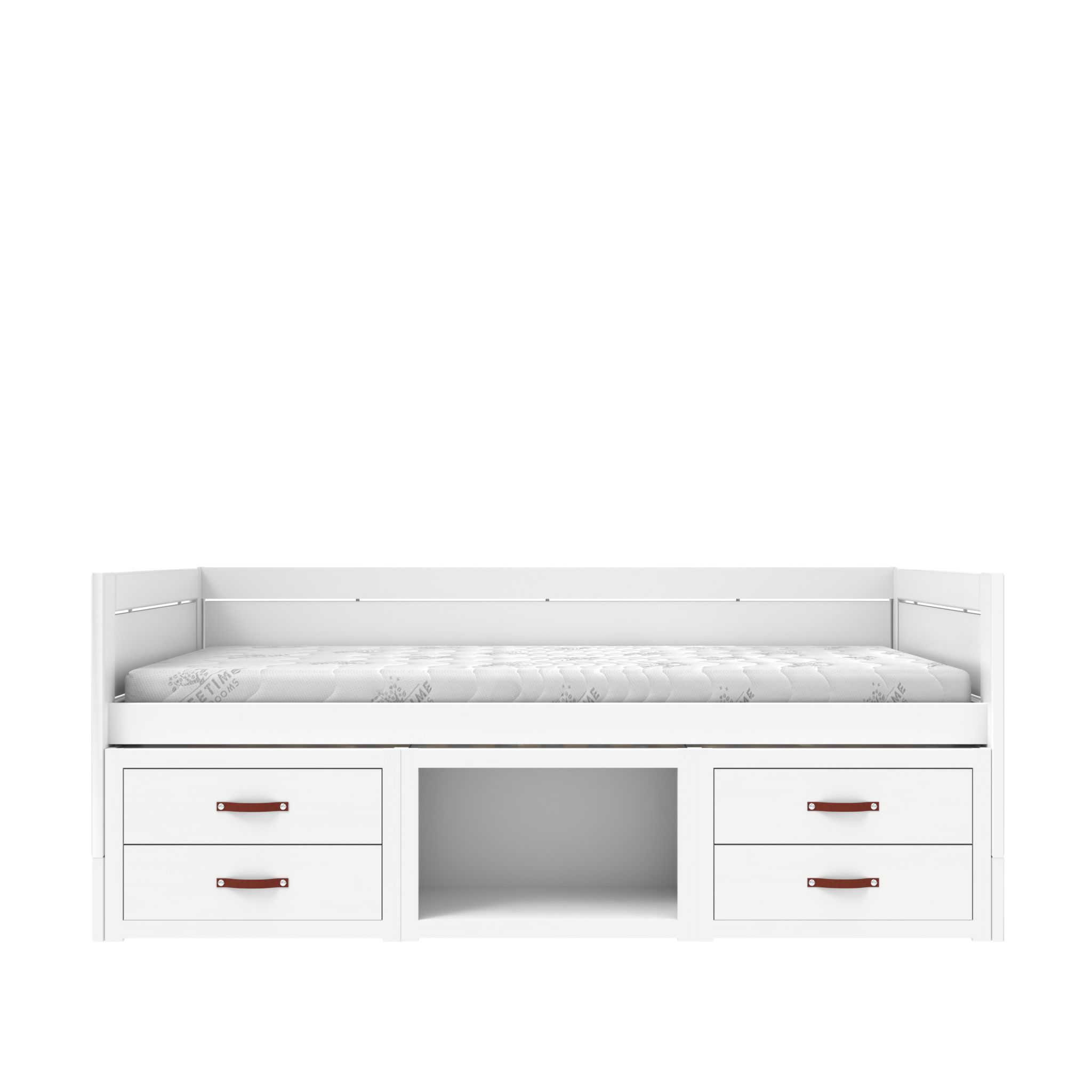 Lifetime Kajuitbed + Boekenkast/Rolb/Excl. Grepen