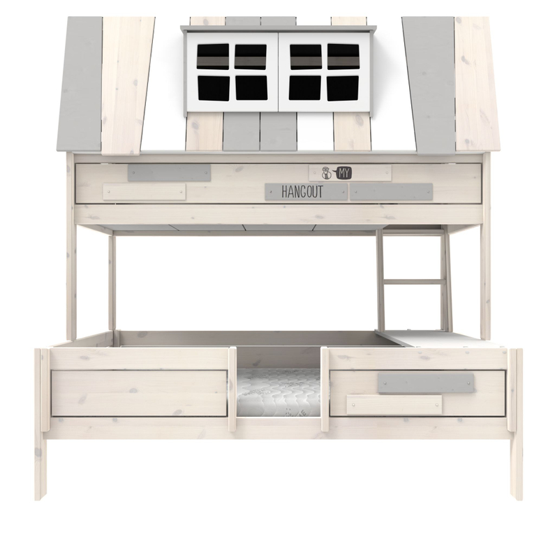 Lifetime Bed My Hangout/Luxe Lattenbodem Whitew