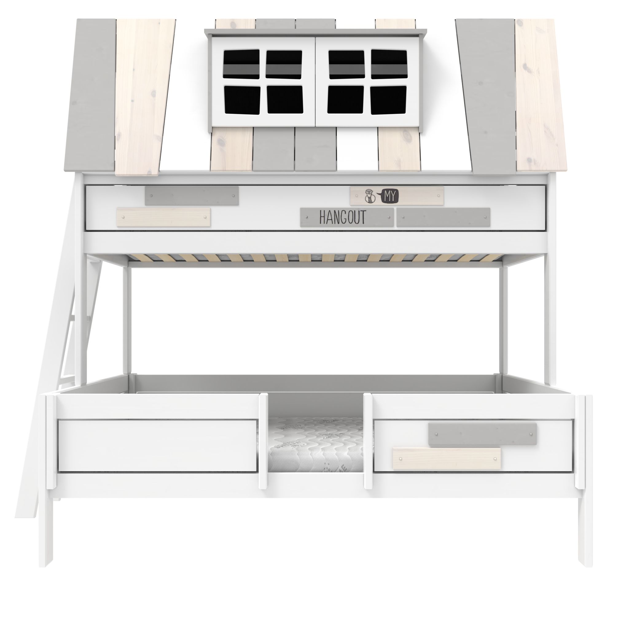 Lifetime Stapelbed Hangout/Luxe L.+Top Rolbodem