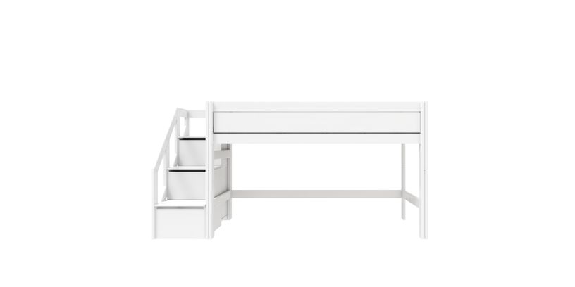 Lifetime Halfhoogslaper Met Trapkast / Luxe L.