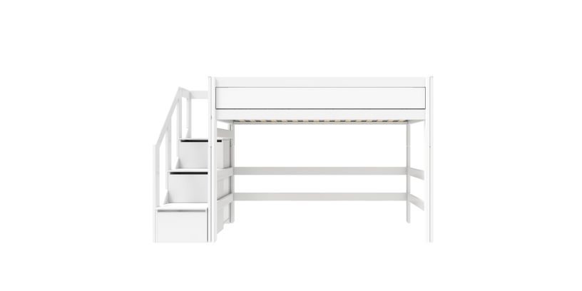 Lifetime Hoogslaper H:152 Met Trapkast / Luxe L.