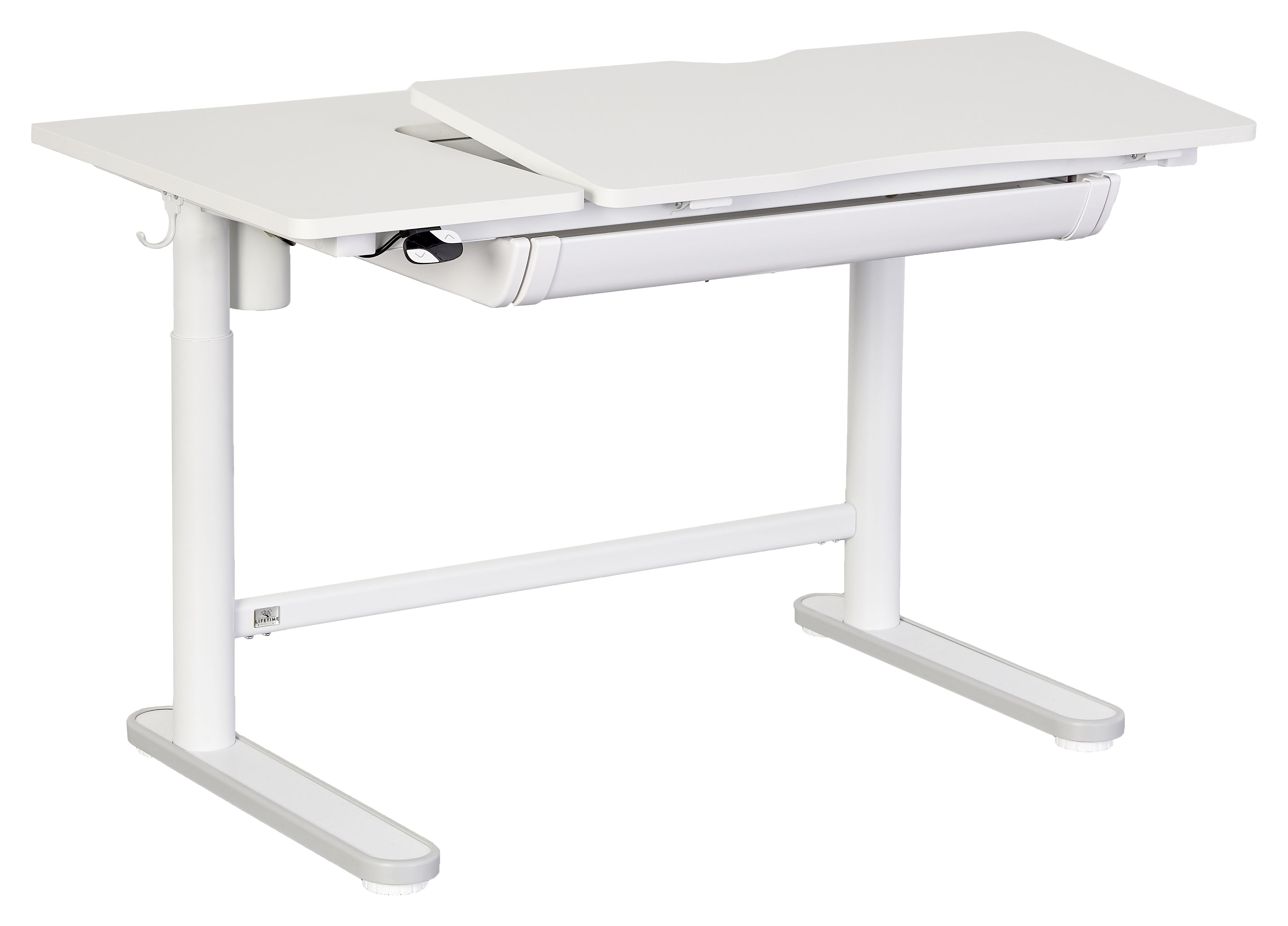 Lifetime Ergo-R Electr. Verstelbaar Bureau/R. Flip