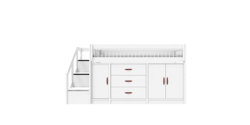 Lifetime Halfhoogslaper - All-In-One / Rolbodem