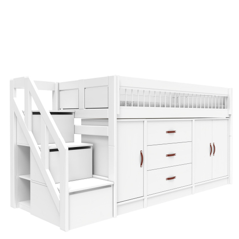 Lifetime Halfhoogslaper - All-In-One / Rolbodem