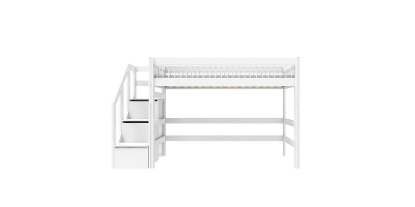 Lifetime Hoogslaper H:152 Breeze Trapkast/Luxe L.