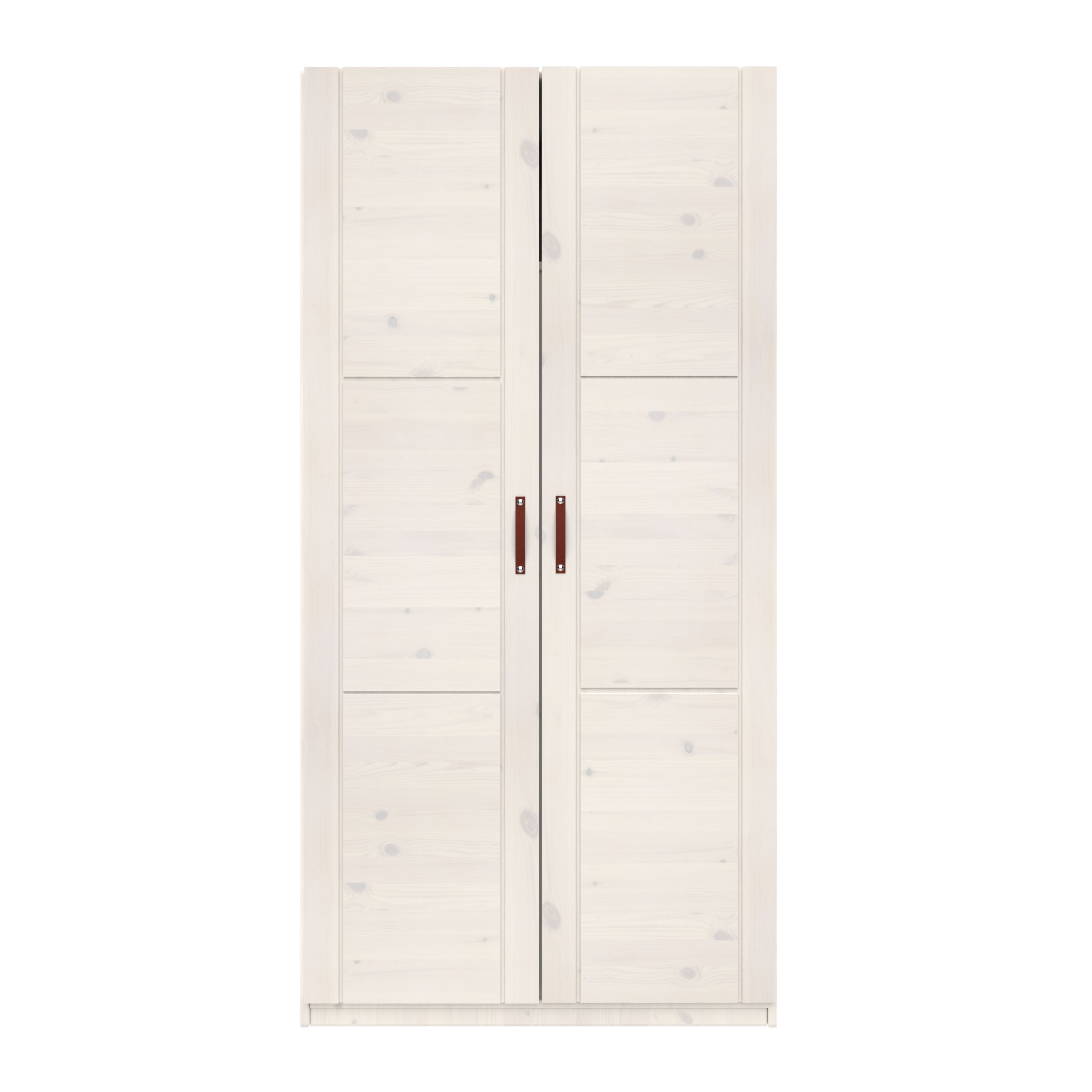 Lifetime Kledingskast 2-D Whitew + Ind Ex. Grepen