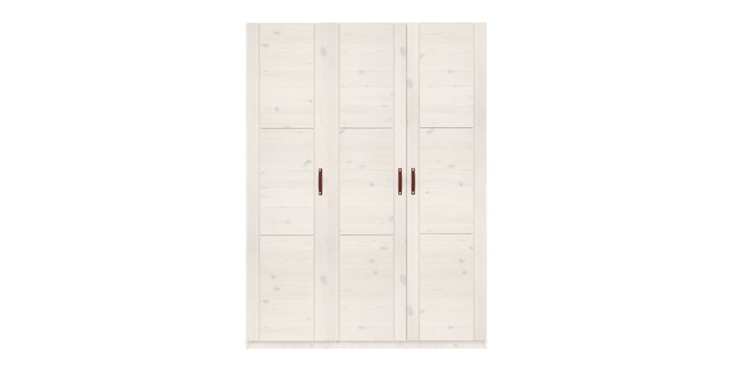 Lifetime Kledingkast 3 Deuren+3 Legpl 50Cm Whitew