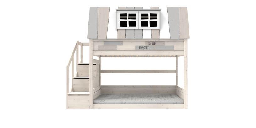 Lifetime Laag Stapelbedmy Hangout /Rolbodem Whitew