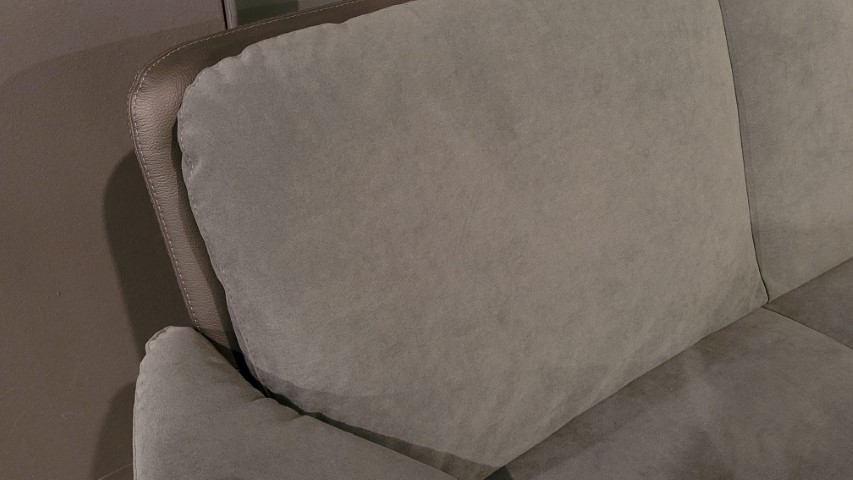 (Showroommodel)Leolux Evidence Bank 3-Zits Catalpa