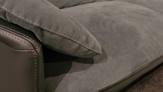 (Showroommodel)Leolux Evidence Bank 3-Zits Catalpa