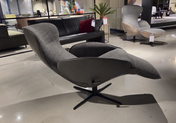 (Showroommodel)Jori Relaxfauteuil Daydreamer Smoke