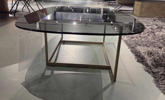 (Showroommodel) Rolf Benz Salontafel 932 Glas