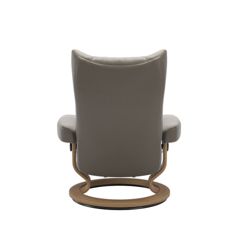 Stressless Relaxfauteuil En Hocker Wing M Mole