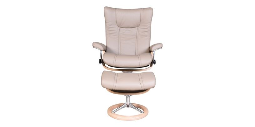 Stressless Relaxfauteuil En Hocker Wing L Mole