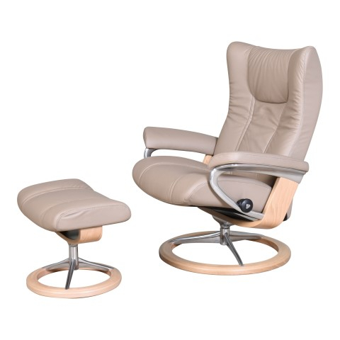 Stressless Relaxfauteuil En Hocker Wing L Mole