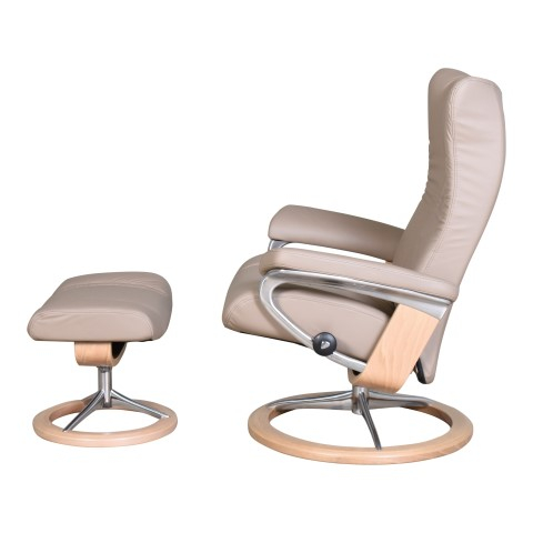 Stressless Relaxfauteuil En Hocker Wing L Mole