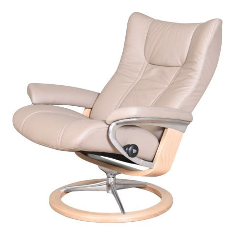 Stressless Relaxfauteuil En Hocker Wing L Mole