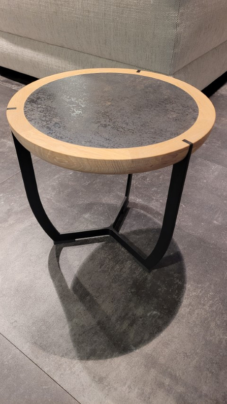 (Showmodel)Gealux Bijzettafel Roaring Twentie Ø45