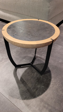 (Showmodel)Gealux Bijzettafel Roaring Twentie Ø45