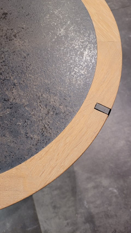 (Showmodel)Gealux Bijzettafel Roaring Twentie Ø45