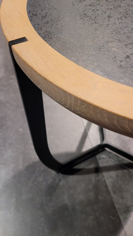 (Showmodel)Gealux Bijzettafel Roaring Twentie Ø45