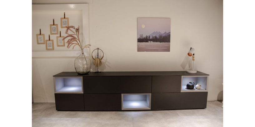 (Showroommodel) Dressoir Texel Antraciet