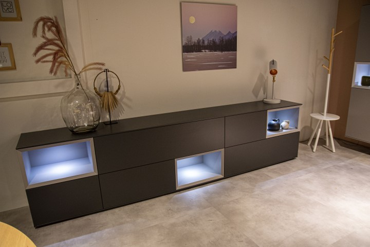 (Showroommodel) Dressoir Texel Antraciet