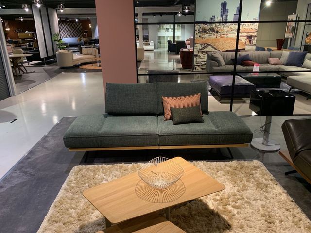 (Showroommodel) Bank Phoenix 2,5-Zits Groen