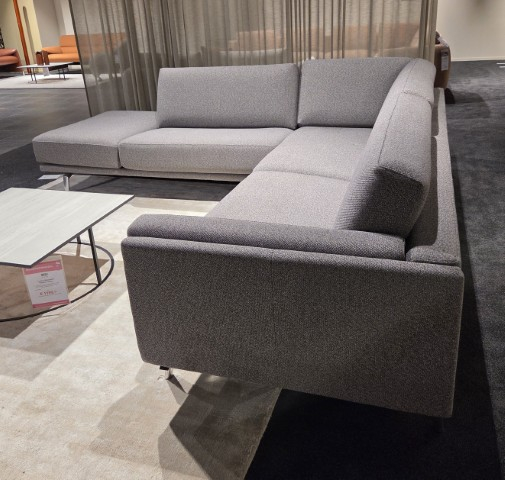 (Showroommodel)Leolux Hoekbank Bellice Longan