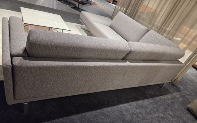 (Showroommodel)Leolux Hoekbank Bellice Longan