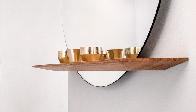 Schönbuch Wandspiegel Met Plank Cut