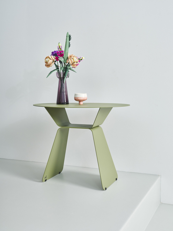 Bert Plantagie Bijzettafel Olly Ovaal