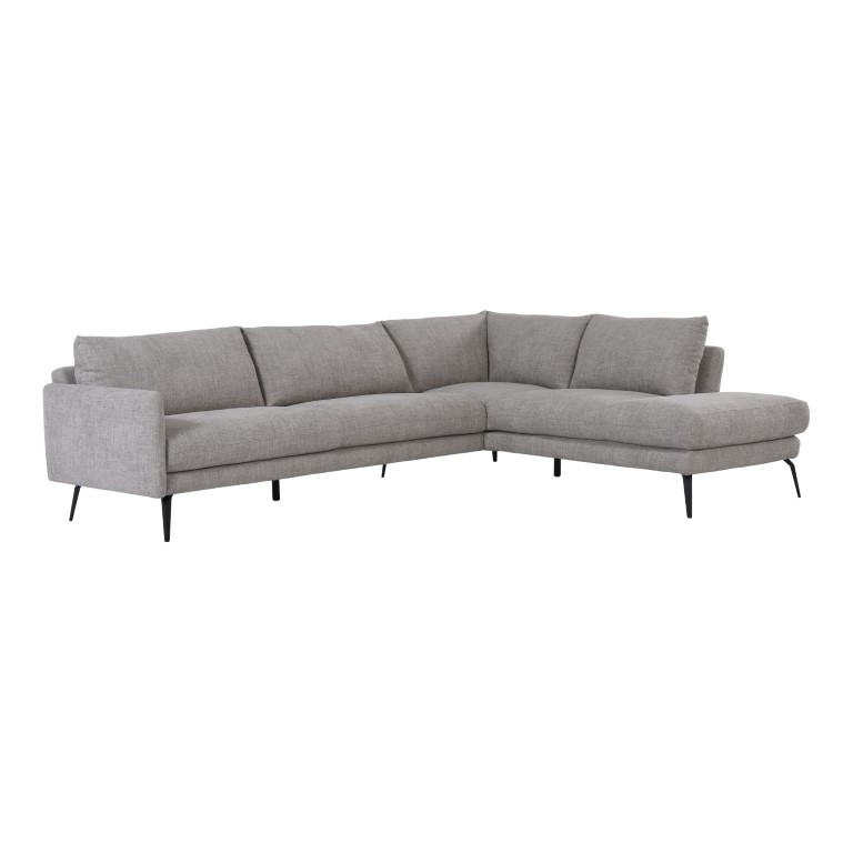 (Showroommodel) Hoekbank Concello Silver Grey