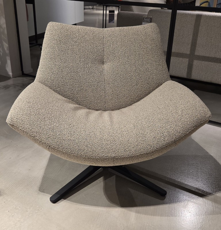 (Showroommodel)Topform Draaifauteuil Alton Sahara