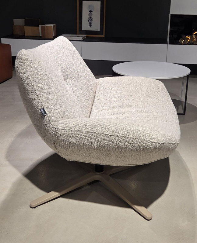 (Showroommodel) Topform Draaifauteuil Alton Laag