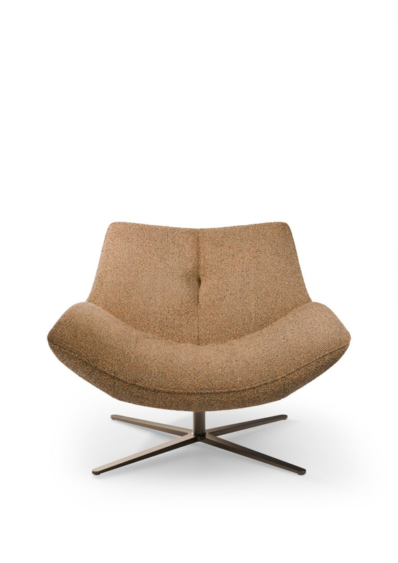 Topform Draaifauteuil Alton Laag Curry