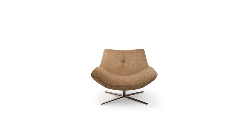 Topform Draaifauteuil Alton Laag Curry