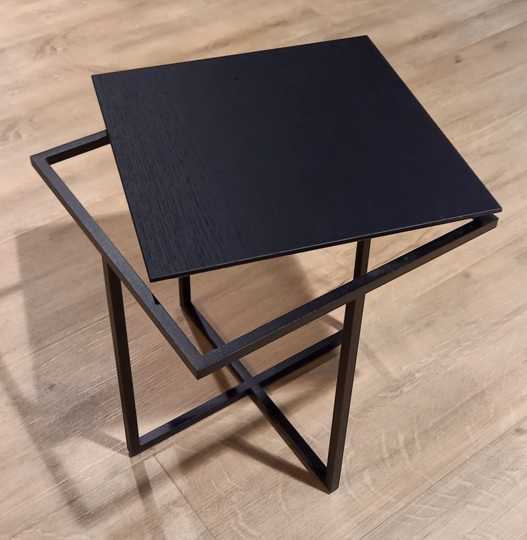 (Showroommodel) Topform Bijzettafel Batu Zwart