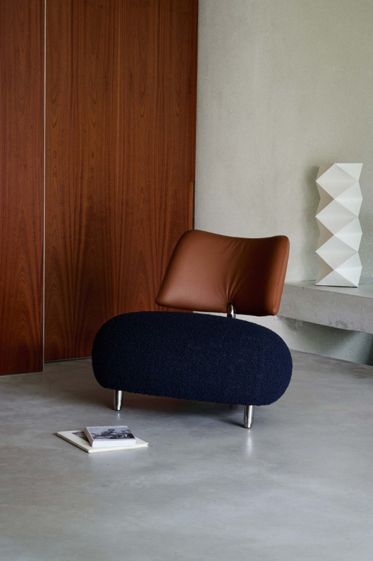 Leolux Fauteuil Pallone Pa Midnight Blue